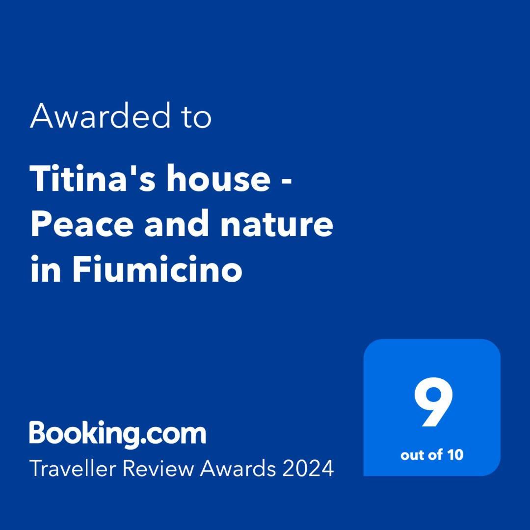 Fco Airport Titina'S House Apartment Фиумичино Екстериор снимка